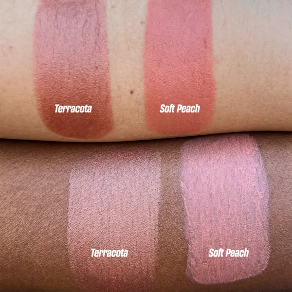 Blush multifuncional Soft Peach (blush, batom e sombra)