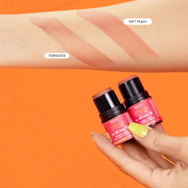 Blush multifuncional Soft Peach (blush, batom e sombra)