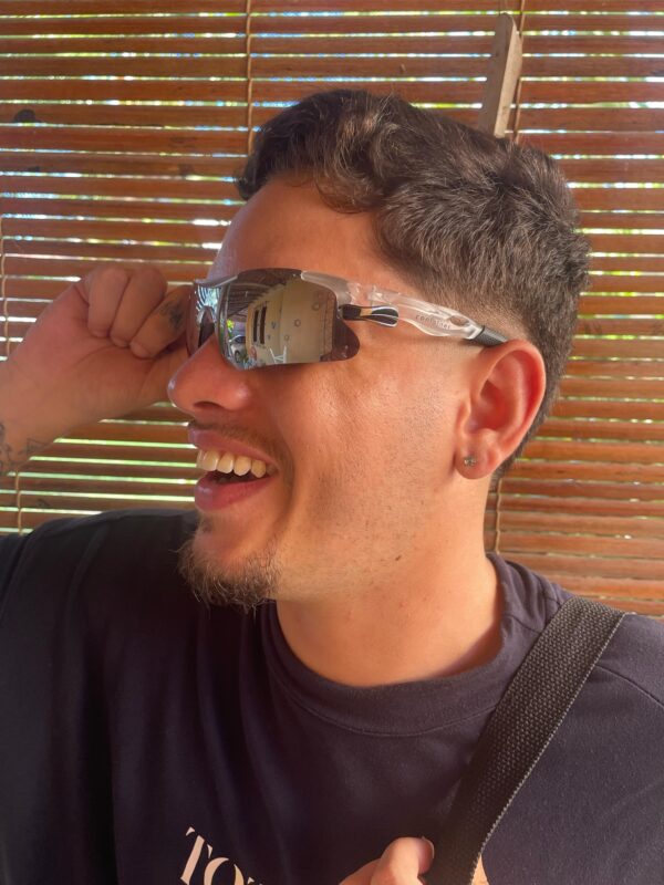 ÓCULOS DE SOL CTN PERFORMANCE TRANSPARENTE PRATA